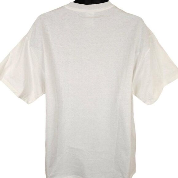 Vintage Hollywood T Shirt Mens Size XL White Y2K California Movies Destination - Picture 3 of 5